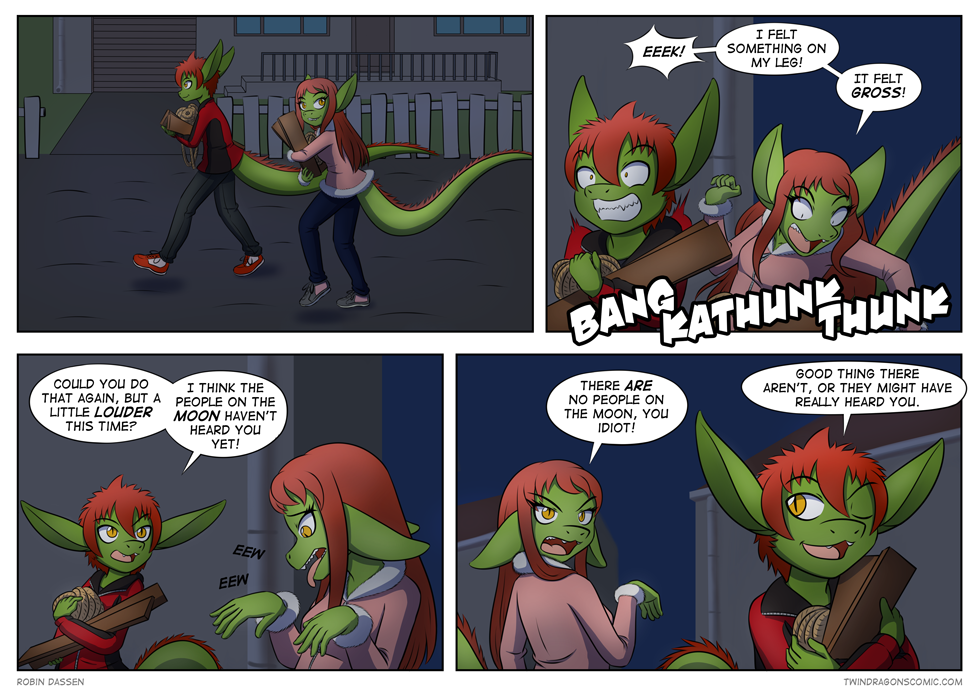 Twin Dragons comic page 19 by Robin Dassen