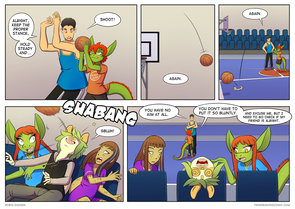 Twin Dragons comic page 90 by Robin Dassen