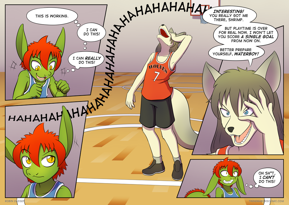 Twin Dragons comic page 109 by Robin Dassen