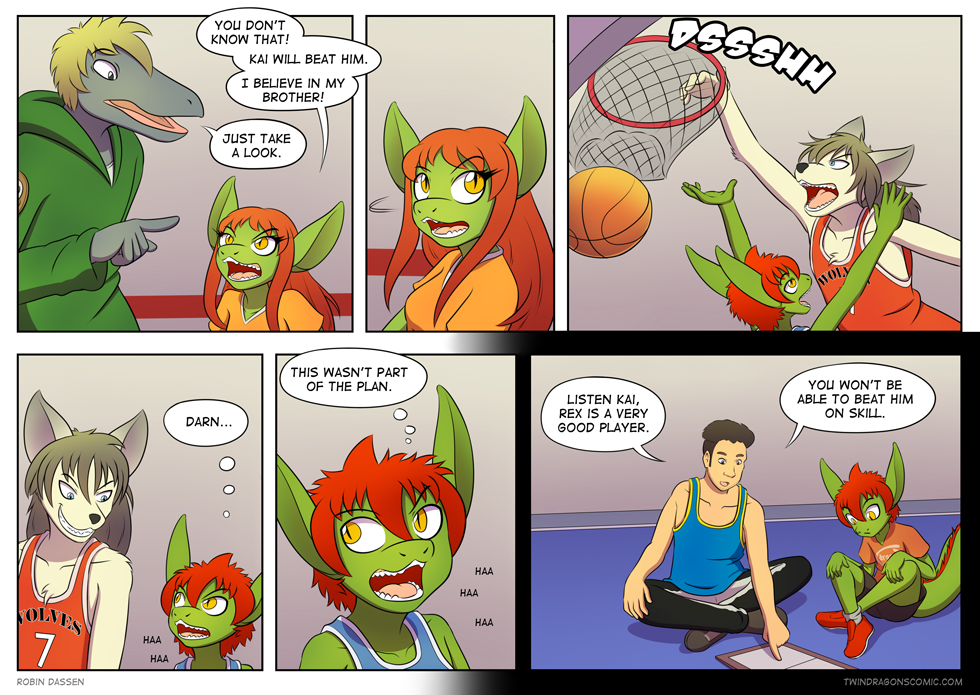 Twin Dragons comic page 111 by Robin Dassen