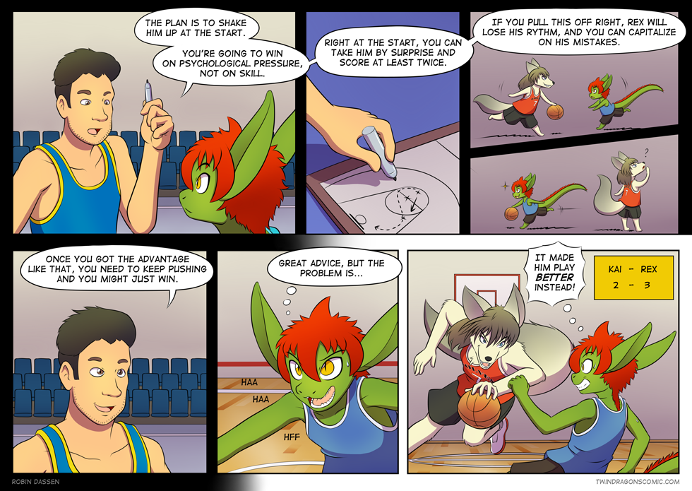 Twin Dragons comic page 112 by Robin Dassen