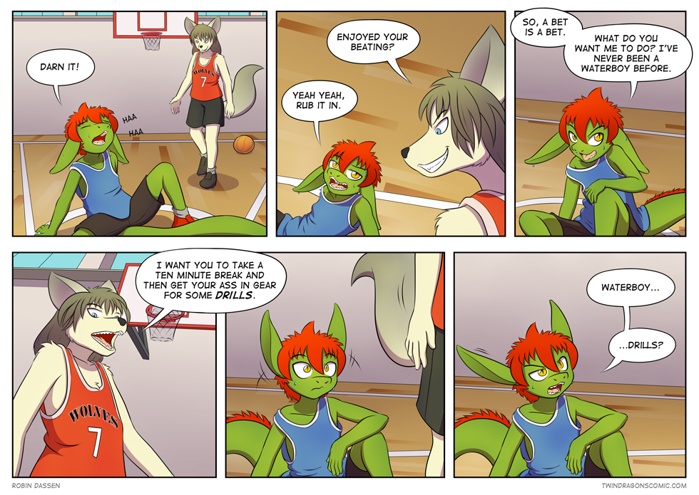 Twin Dragons comic page 115 by Robin Dassen