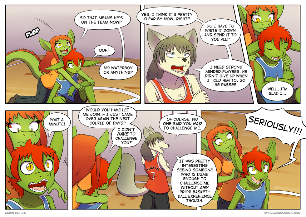Twin Dragons comic page 117 by Robin Dassen