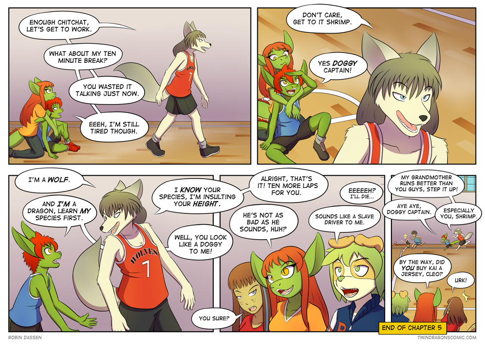 Twin Dragons comic page 118 by Robin Dassen