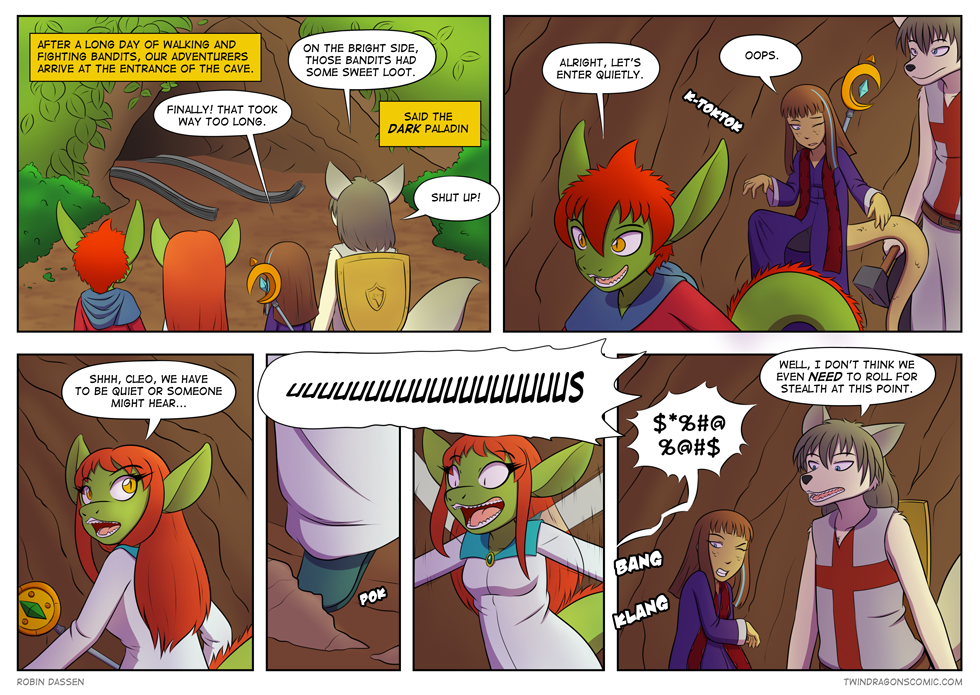 Twin Dragons comic page 134 by Robin Dassen