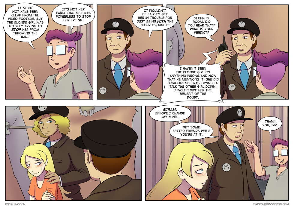 Twin Dragons comic page 186 by Robin Dassen