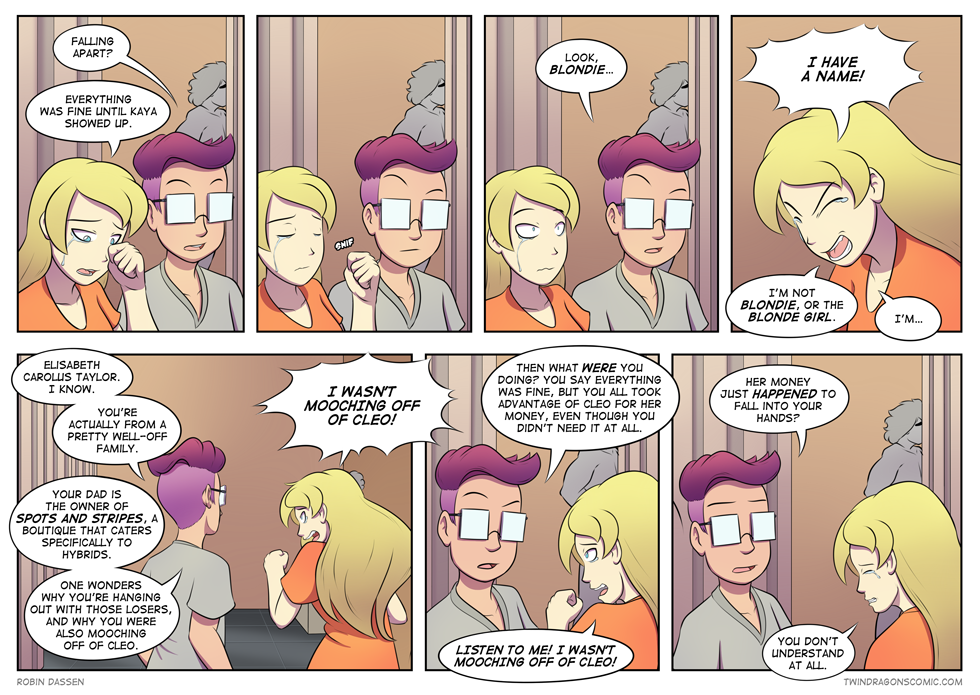 Twin Dragons comic page 188 by Robin Dassen