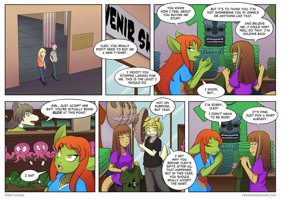Twin Dragons comic page 190 by Robin Dassen