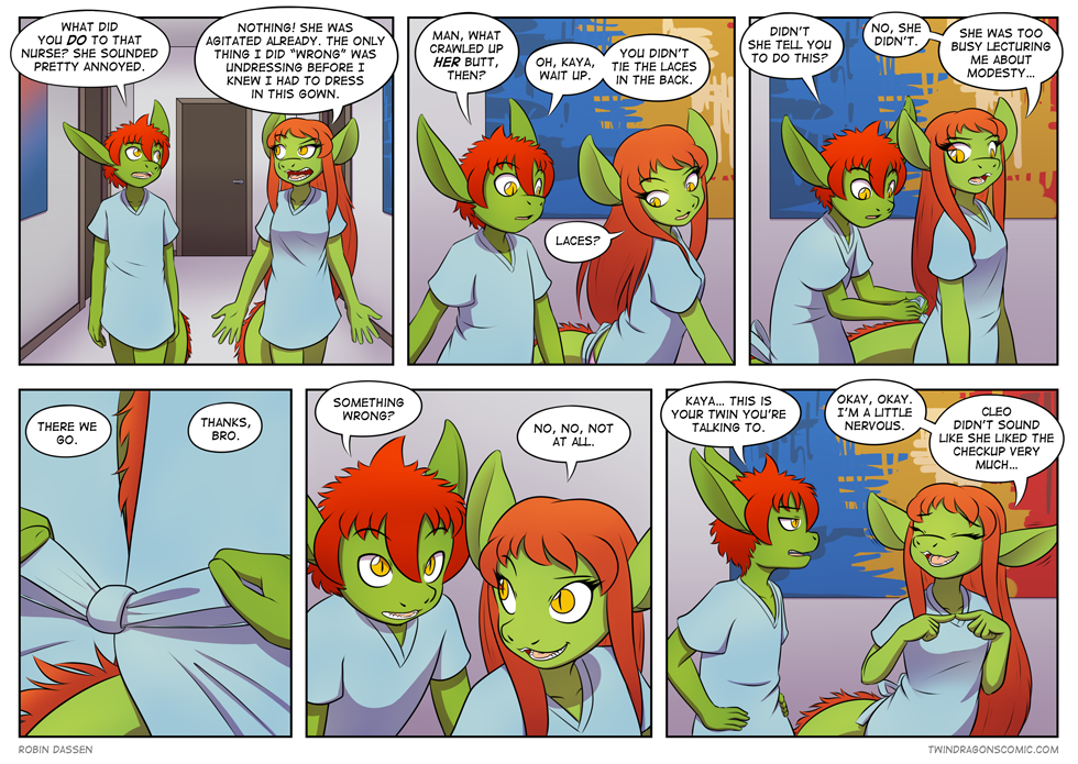 Twin Dragons comic page 207 by Robin Dassen
