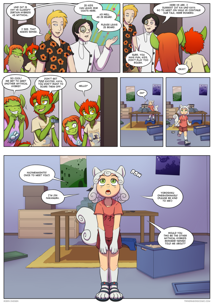 Twin Dragons comic page 246-247 by Robin Dassen