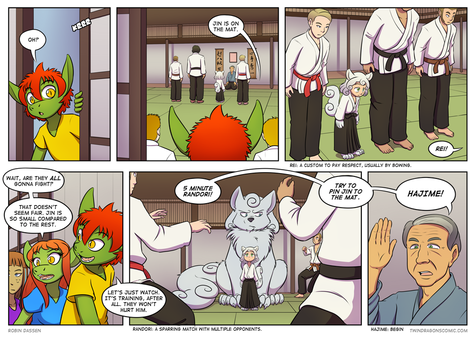Twin Dragons comic page 298 by Robin Dassen