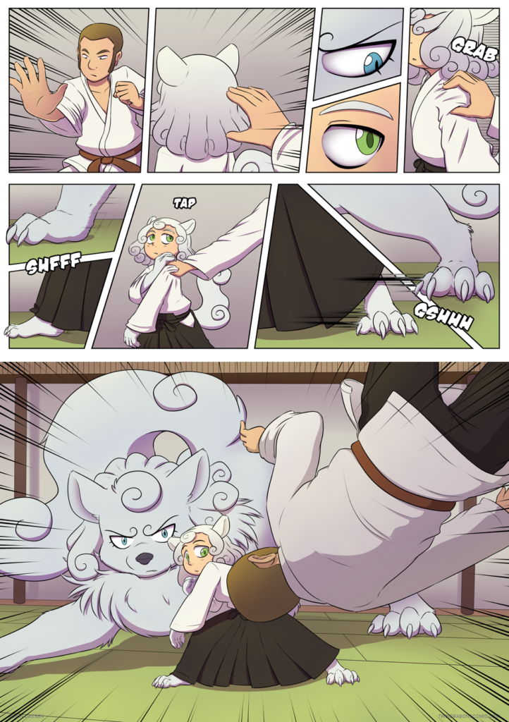 Twin Dragons comic page 299-300 by Robin Dassen