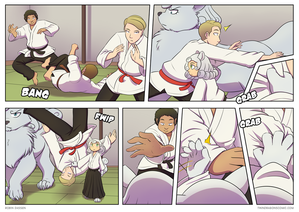 Twin Dragons comic page 301 by Robin Dassen