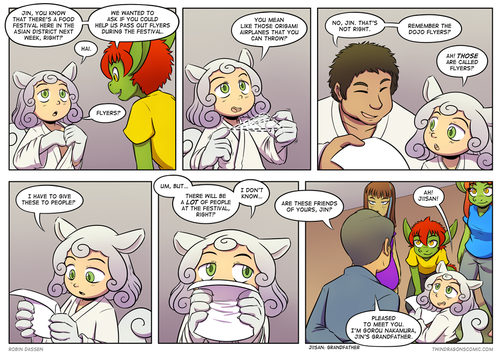 Twin Dragons comic page 305 by Robin Dassen