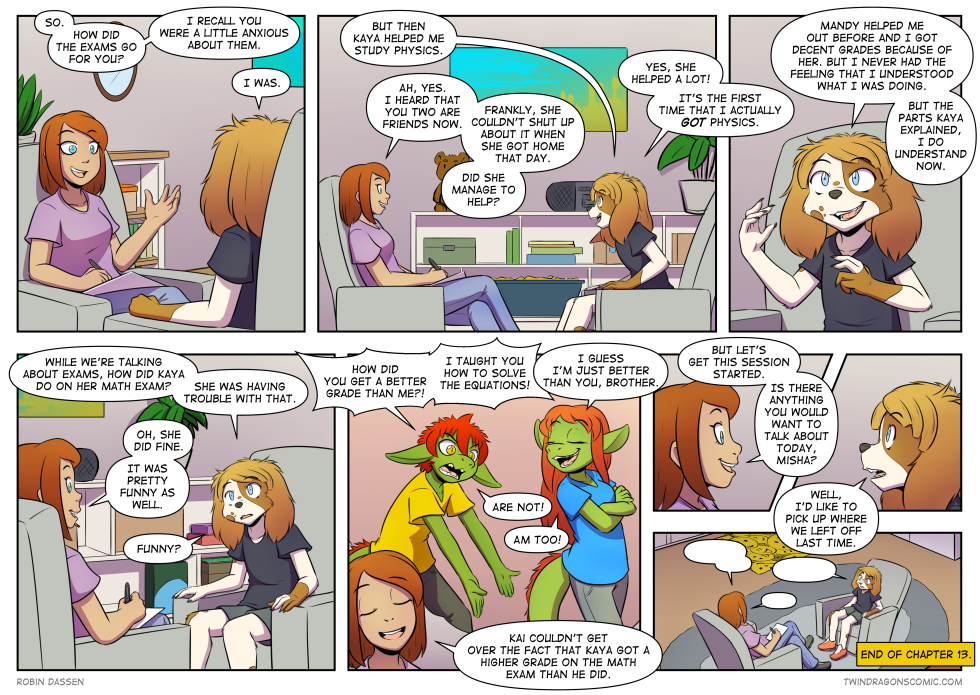 Twin Dragons comic page 445 by Robin Dassen