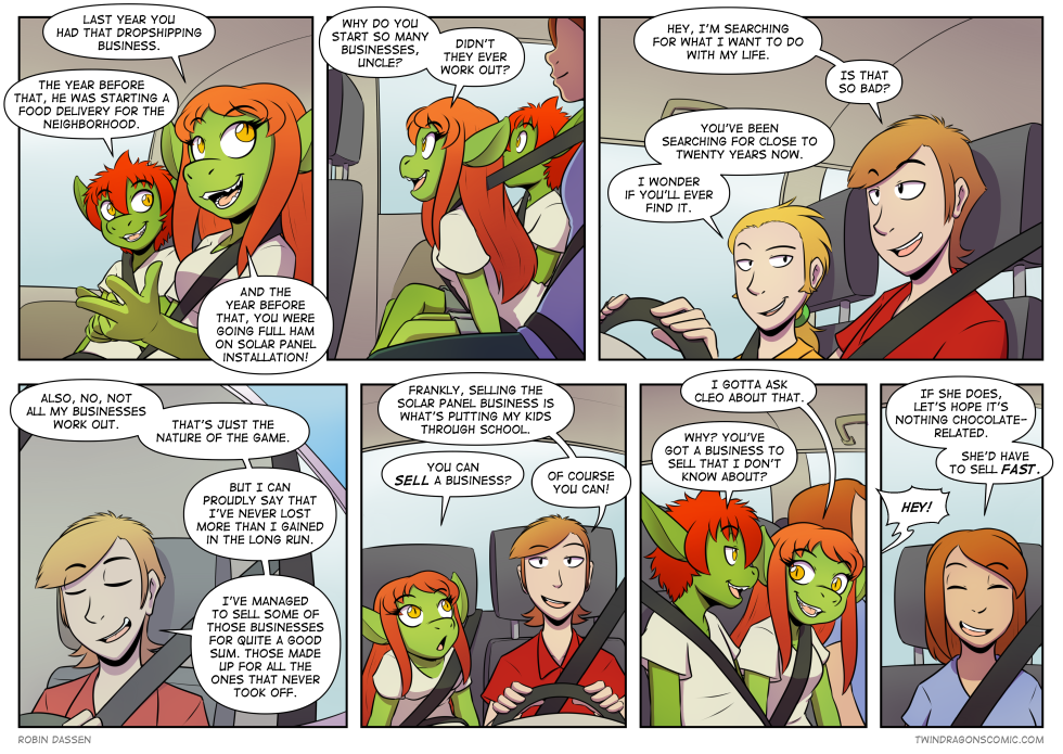 Twin Dragons comic page 452 by Robin Dassen
