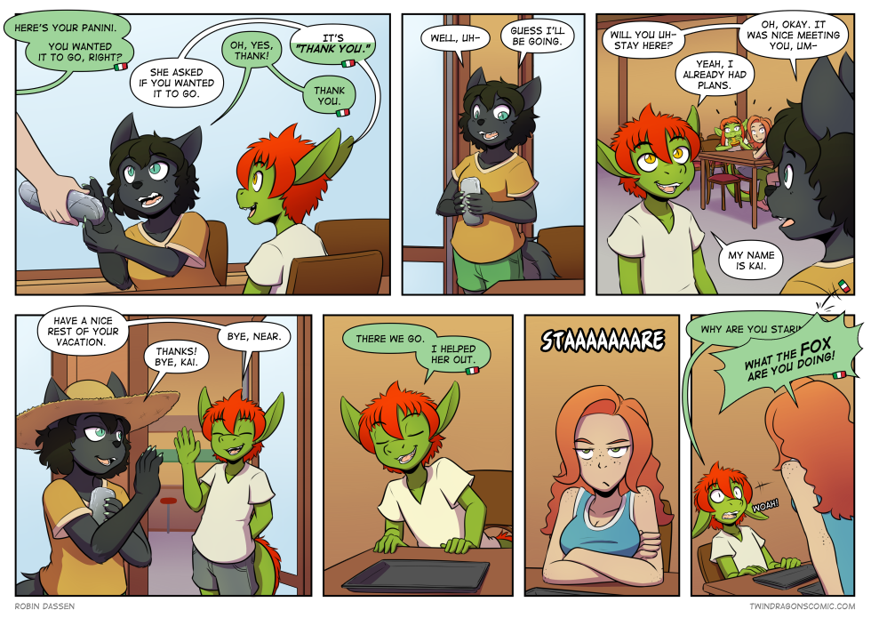 This isn't how it's supposed to go, Kai!