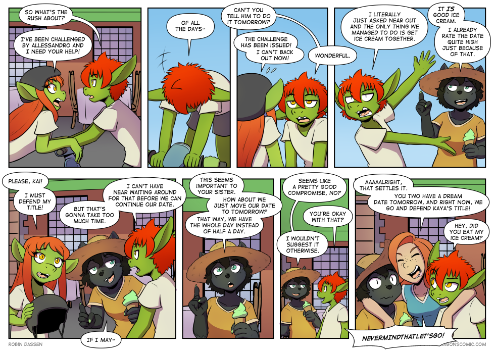Twin Dragons comic page 474 by Robin Dassen