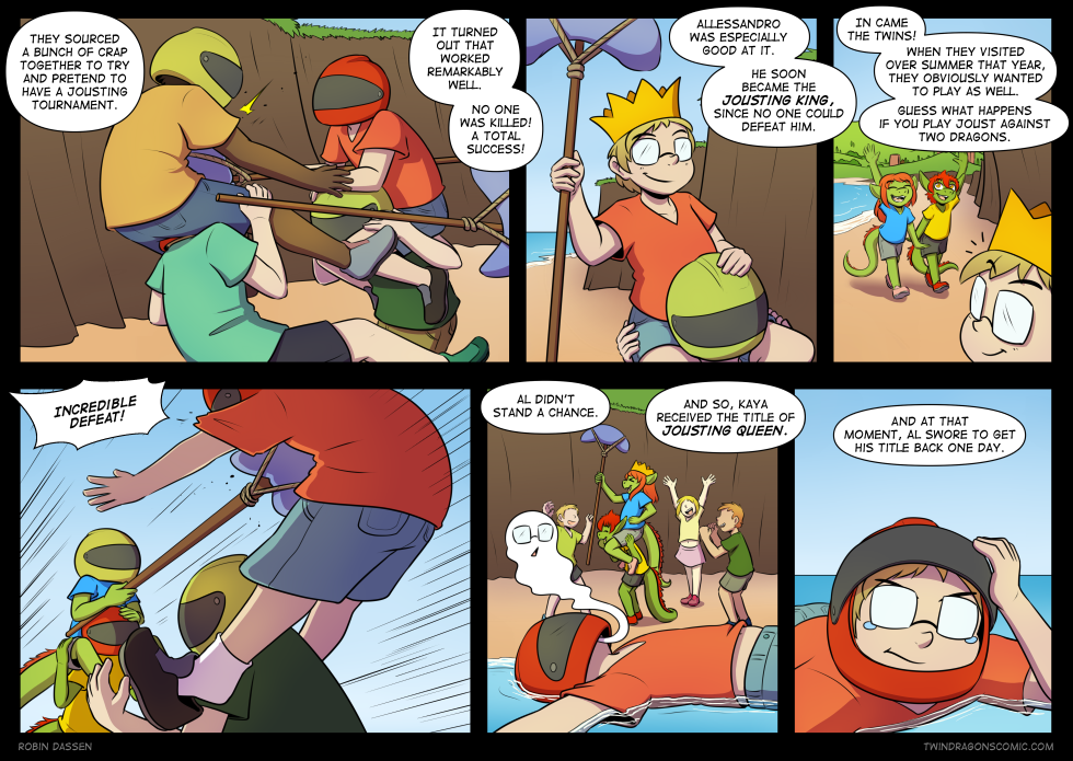 Twin Dragons comic page 476 by Robin Dassen