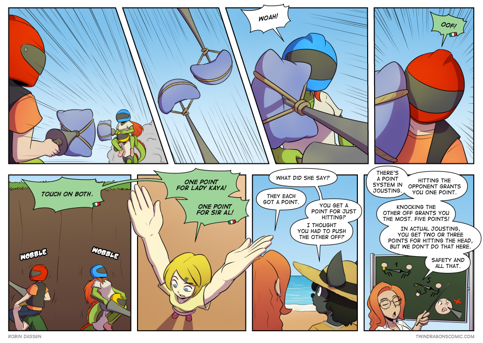 Twin Dragons comic page 478 by Robin Dassen