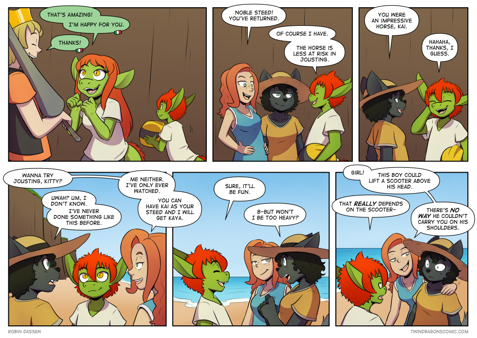 Twin Dragons comic page 482 by Robin Dassen