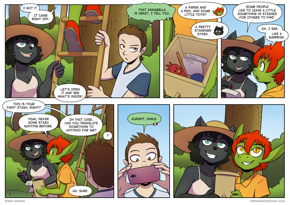 Twin Dragons comic page 495 by Robin Dassen