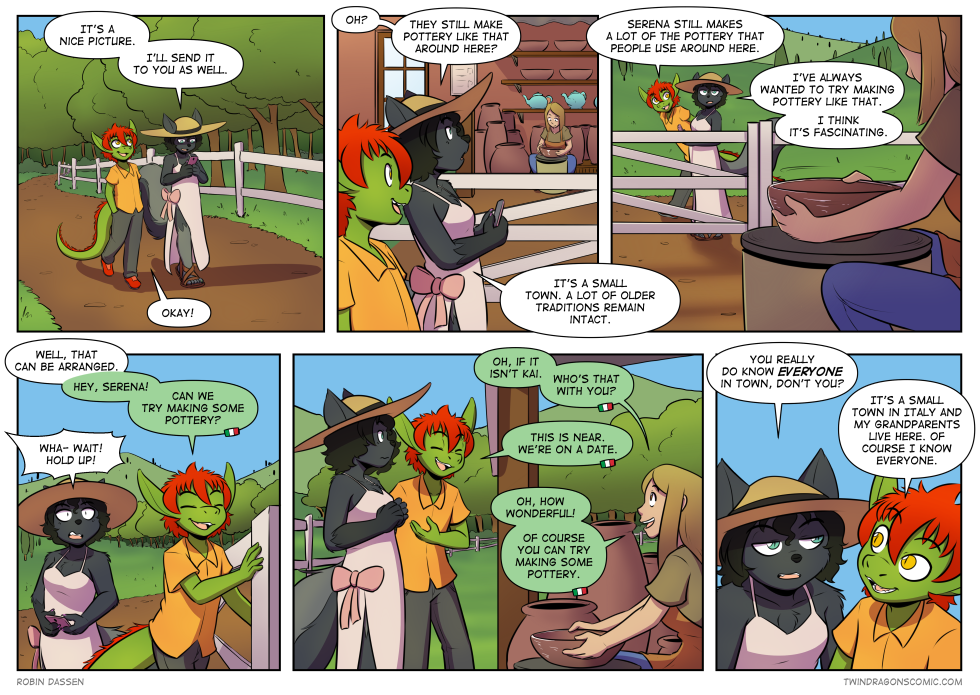 Twin Dragons comic page 496 by Robin Dassen