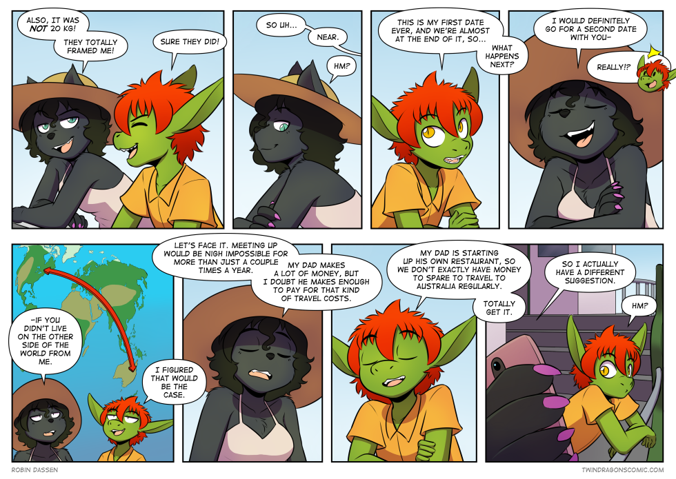 Twin Dragons comic page 508 by Robin Dassen