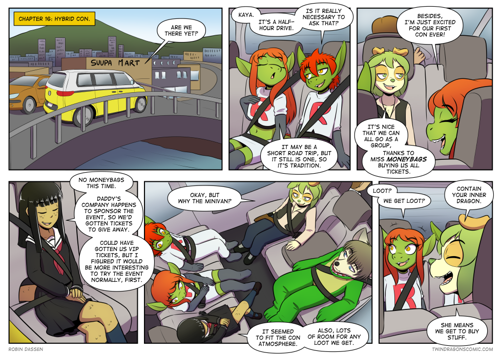 Twin Dragons comic page 516 by Robin Dassen