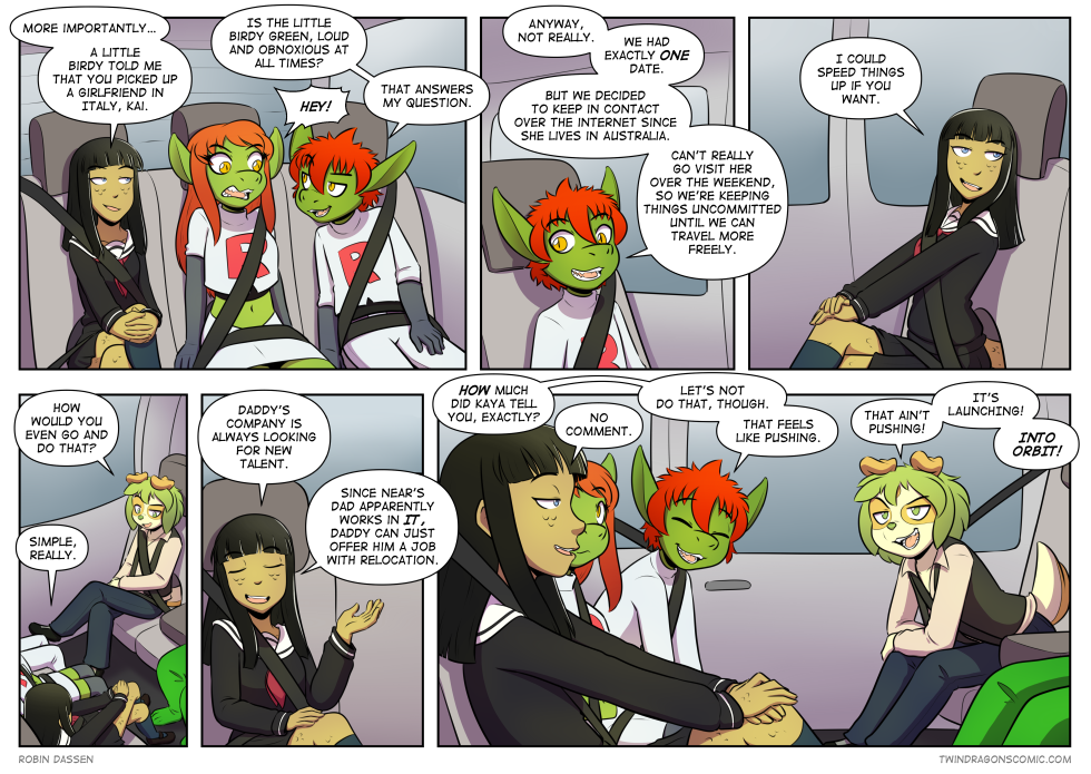 Twin Dragons comic page 517 by Robin Dassen