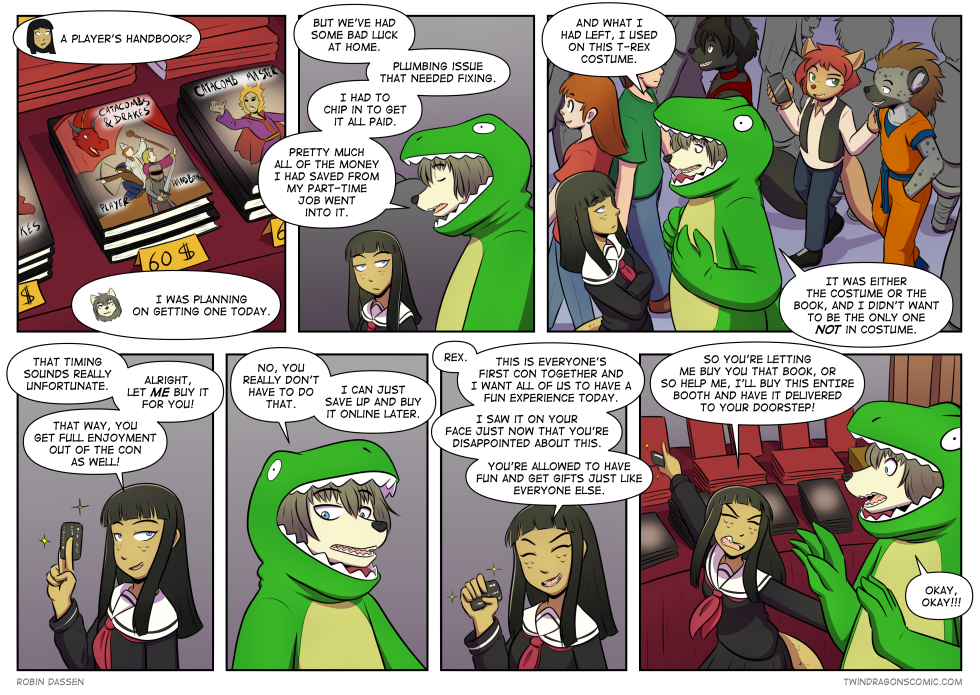 Twin Dragons comic page 525 by Robin Dassen