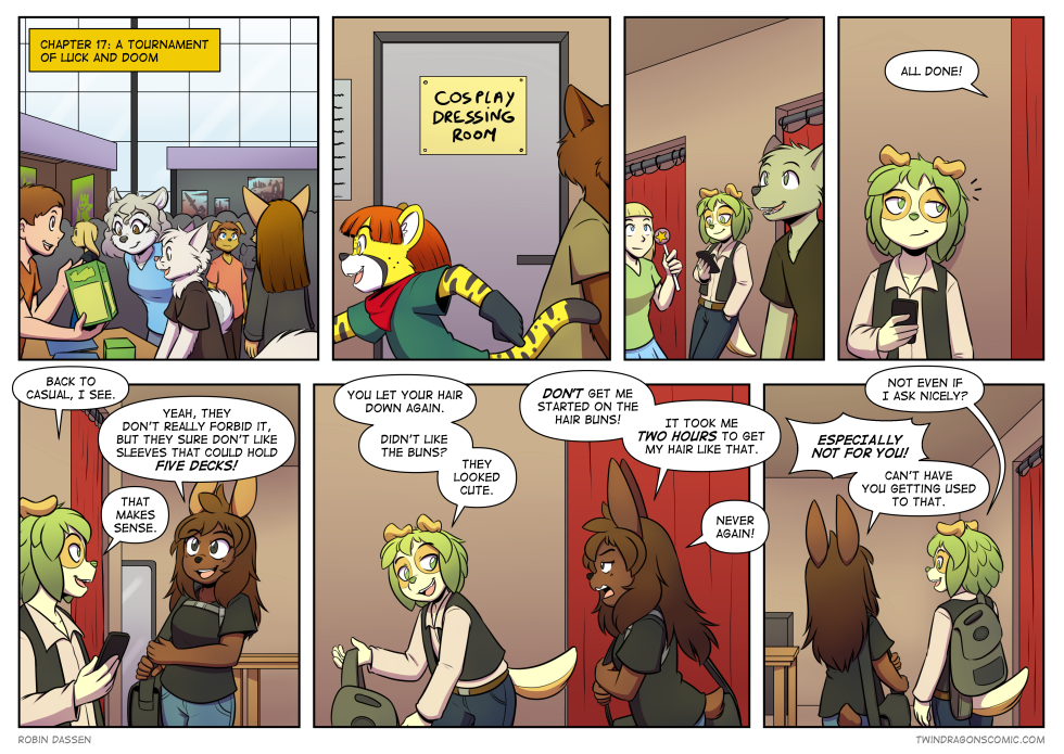 Twin Dragons comic page 549 by Robin Dassen