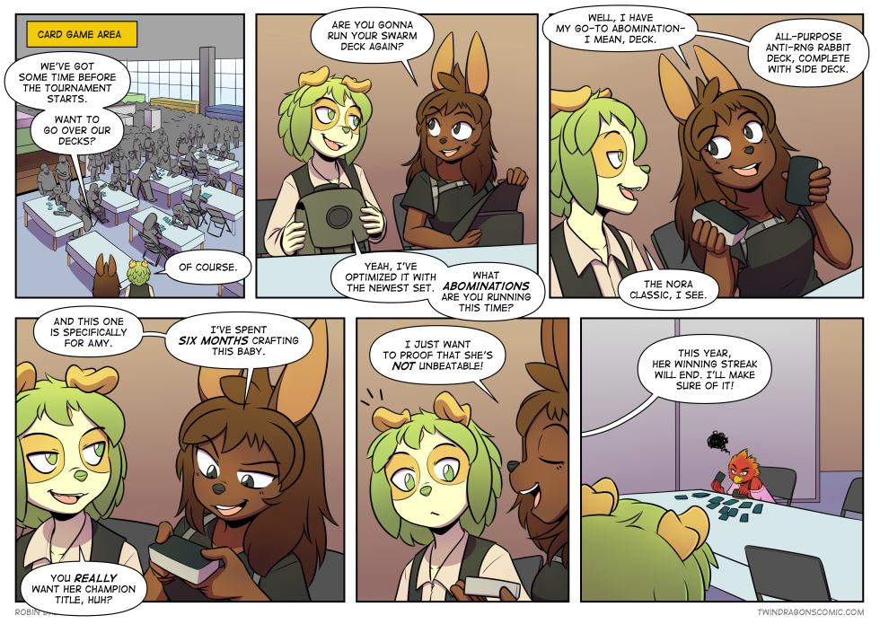 Twin Dragons comic page 550 by Robin Dassen